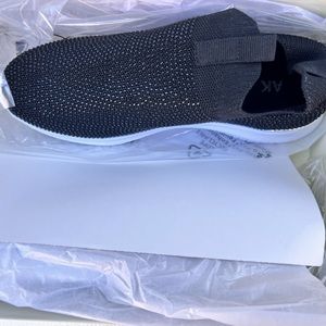 Anne Klein New Sneakers Mylee SlipOn Size 7  Mesh Black brand new with box